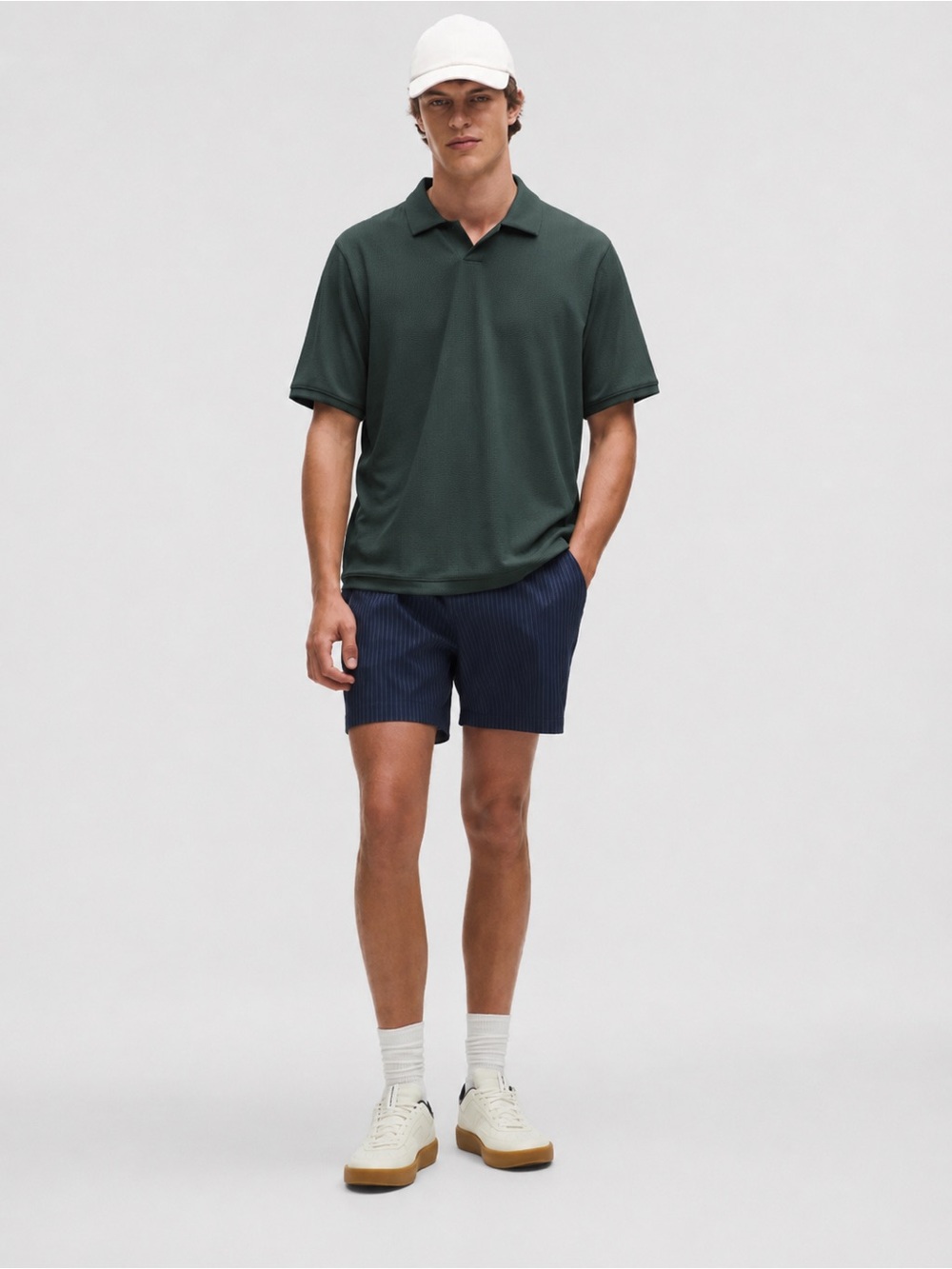 Lululemon | Men's Textured Mesh Short-Sleeve Polo Golf Shirt ~ XL